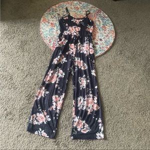 Floral Jumpsuit